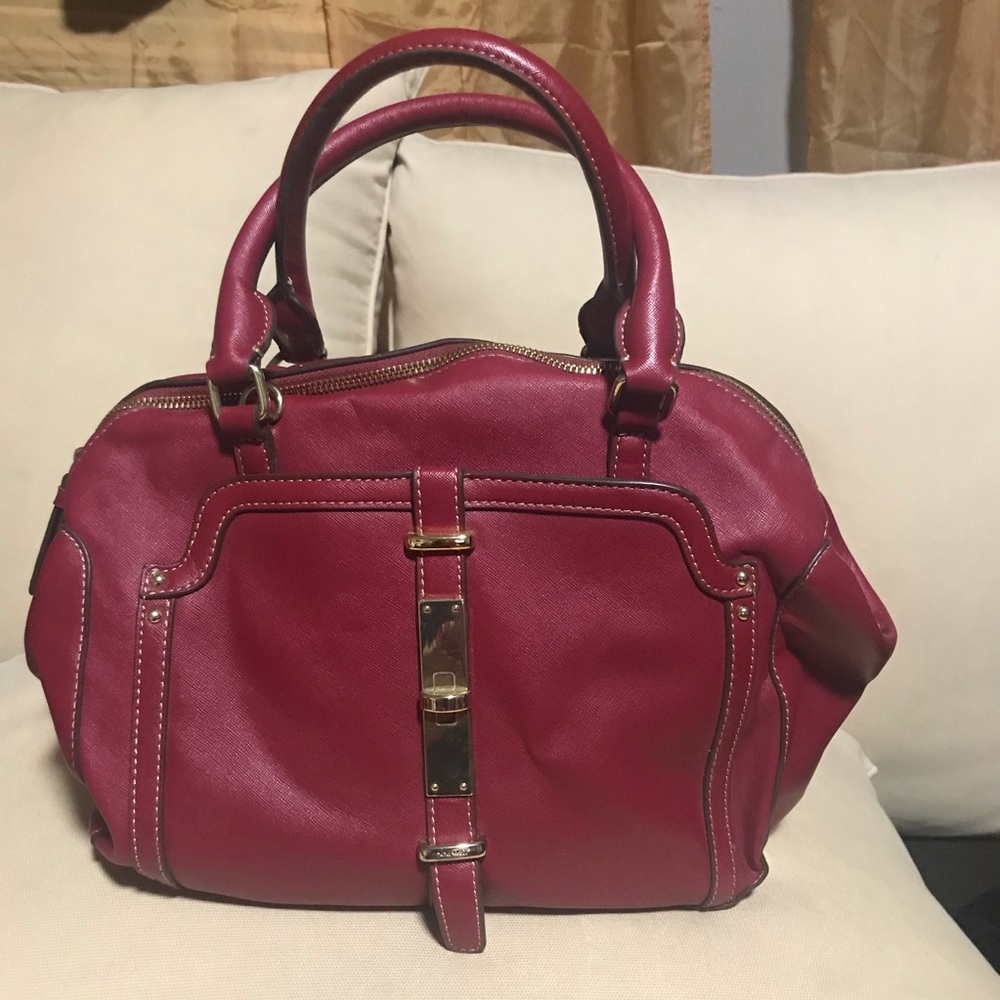 Nine West Burgundy Handbag